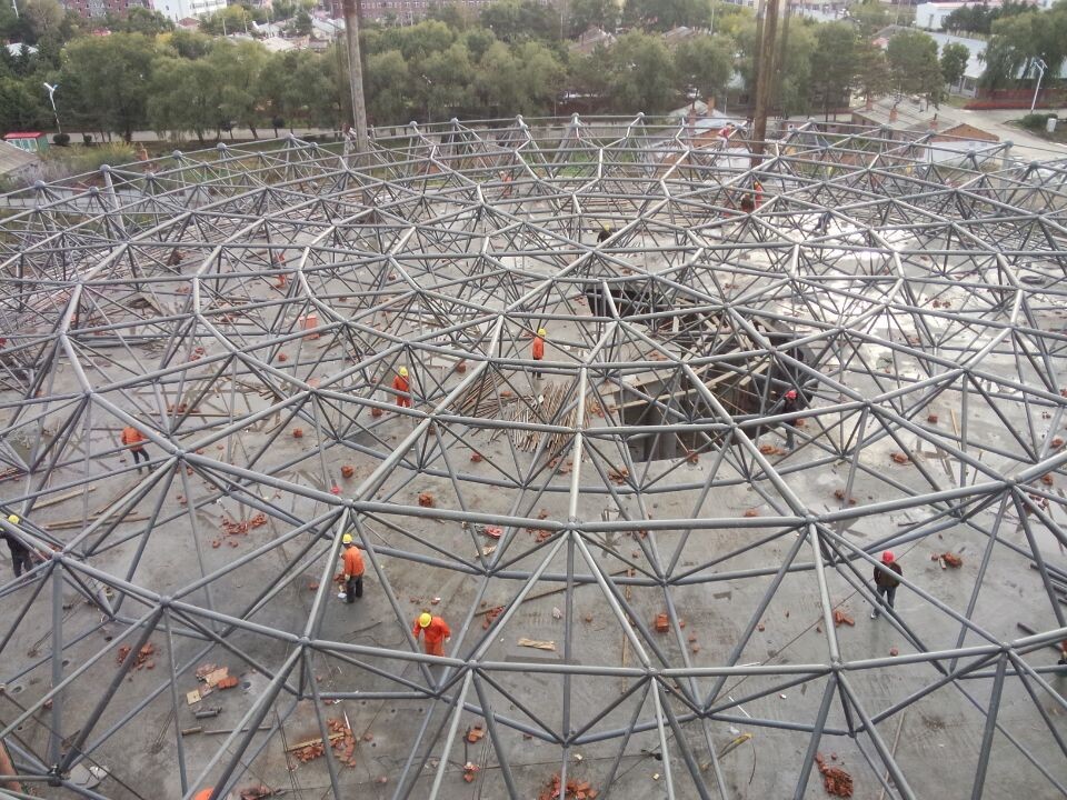 麻城全民健身中心网架